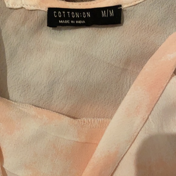 Pink and white tie die cami - Picture 3 of 3